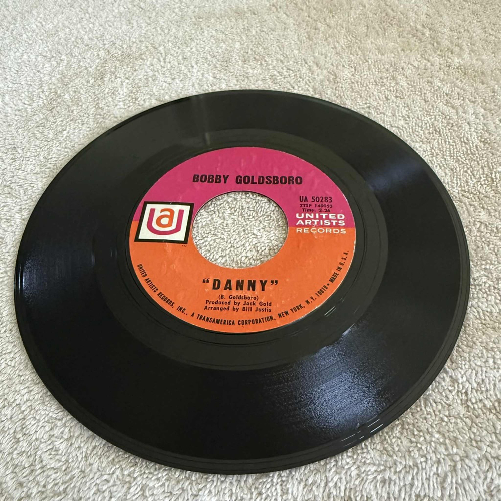 United Artists Records Vinyl Record 7 inch Black Pink